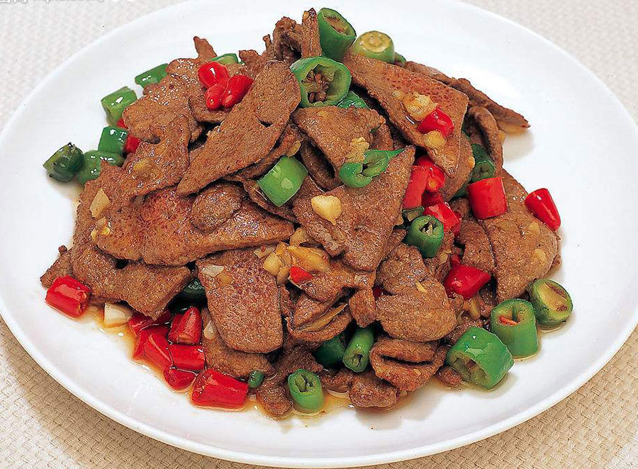 青椒豬肝