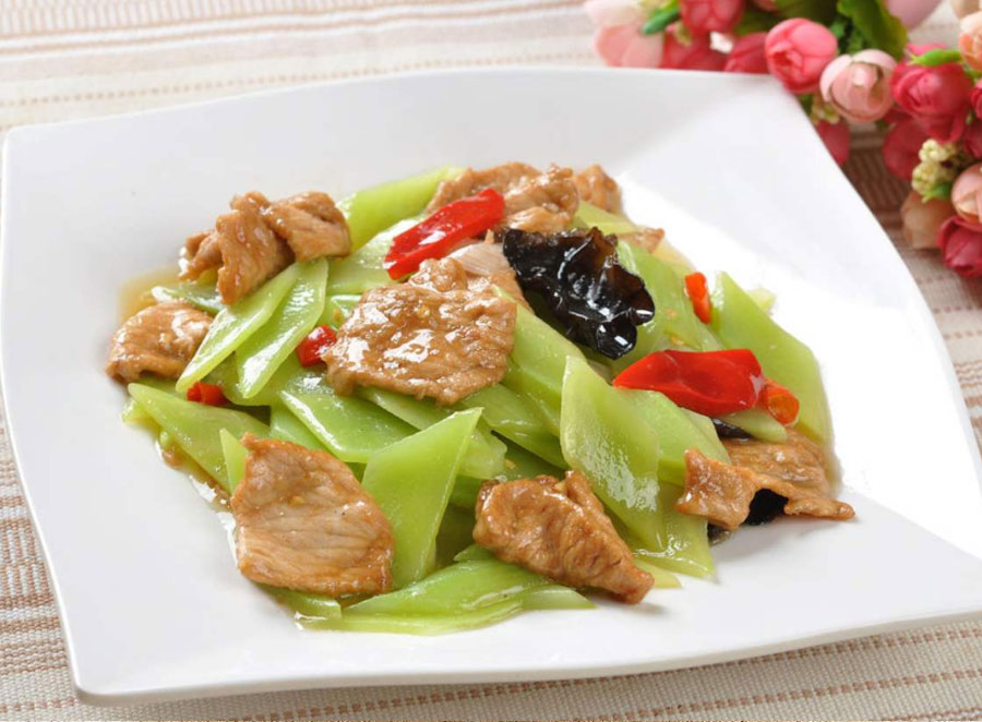 萵筍肉片